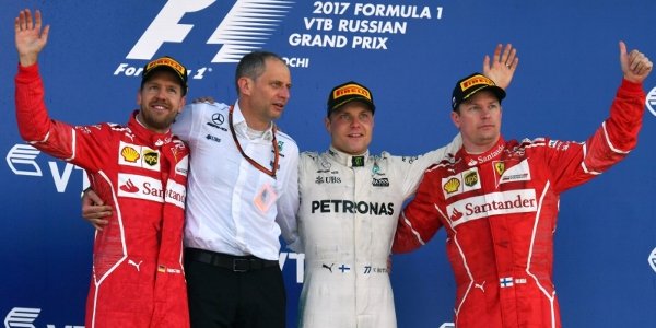 2017年 F1 ロシアGP決勝