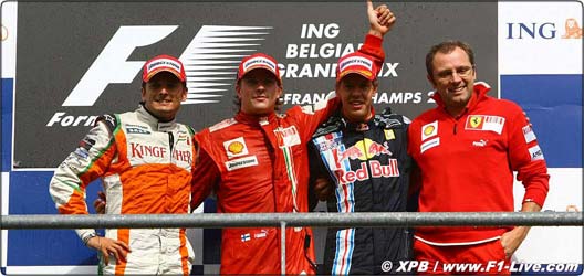2010年 F1 ベルギーGP決勝