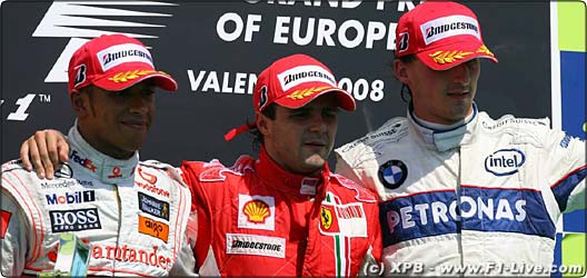 2008年 F1 ヨーロッパGP決勝